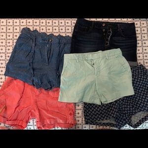 Lot of 5 pairs of shorts